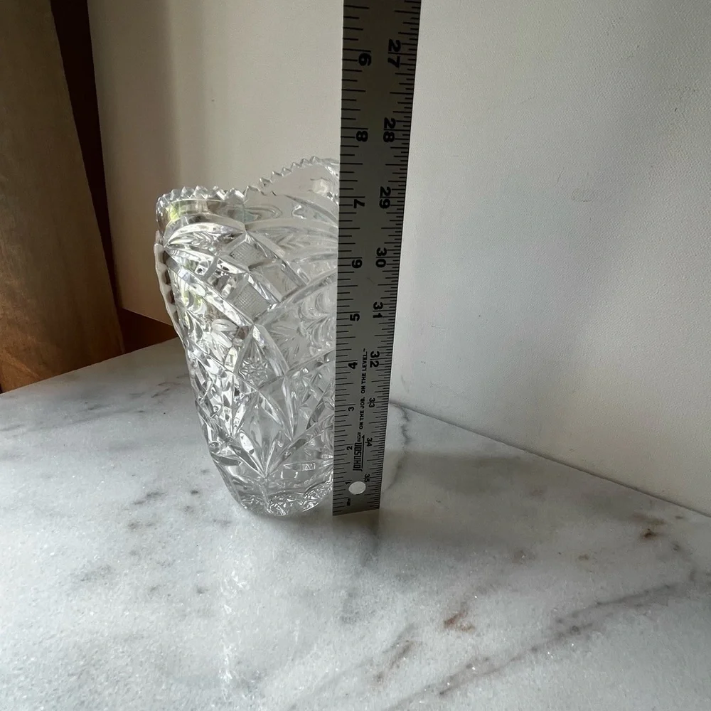 Faceted Daisy Burst Pitcher
